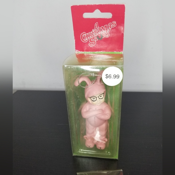 Department 56 A Christmas Story Ralphie Pink Nightmare Bunny Suit OrnamentM94269 - Picture 6 of 10